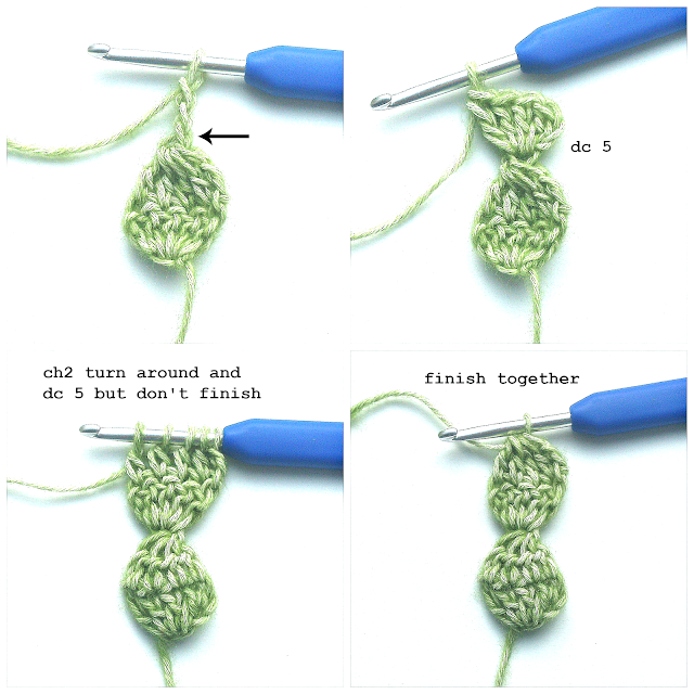 Crochet Candy Scarf Pattern