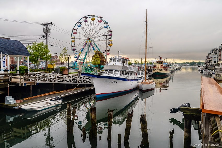 Old Port Festival Portland, Maine Ferris Wheel Portland Eye on Long Wharf June 2014 Photo by Corey Templeton