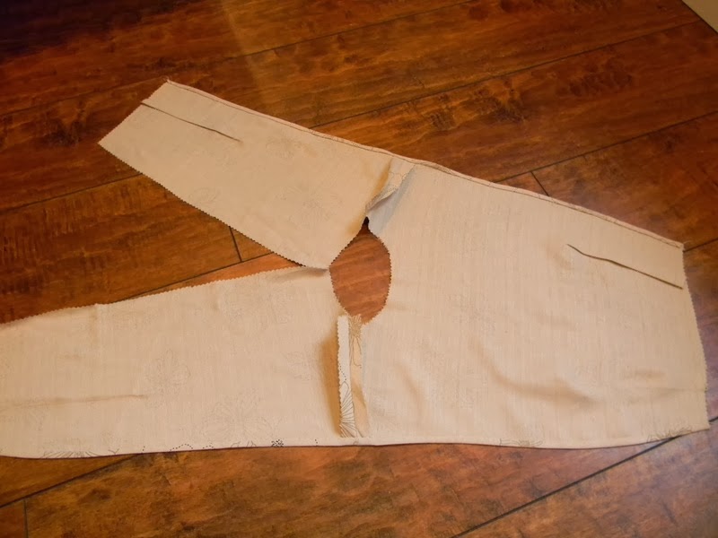 Home Joys How to Sew a Cape Dress Sewing the Dress Together