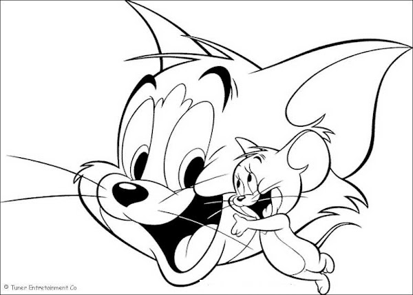 Tom & Jerry Coloring Pages
