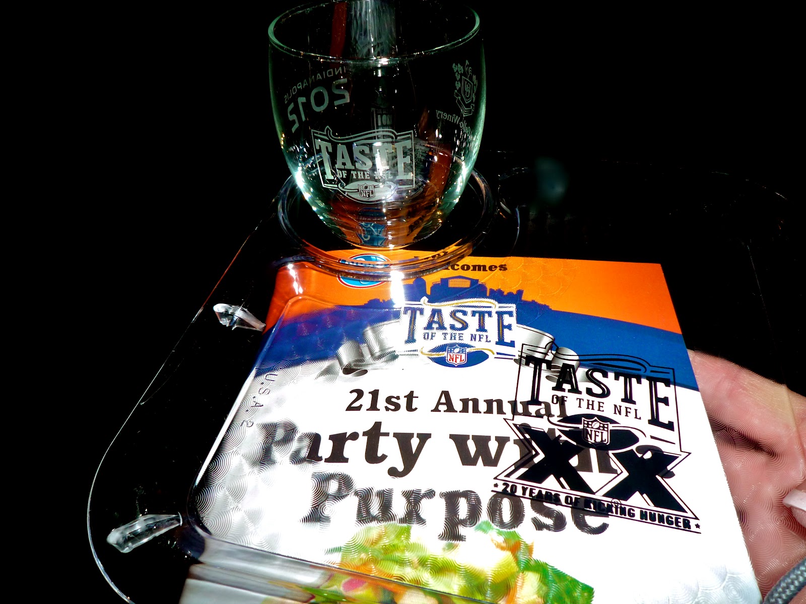 The Weekend Gourmet Indianapolis Weekend, Part 3 Taste of the NFL