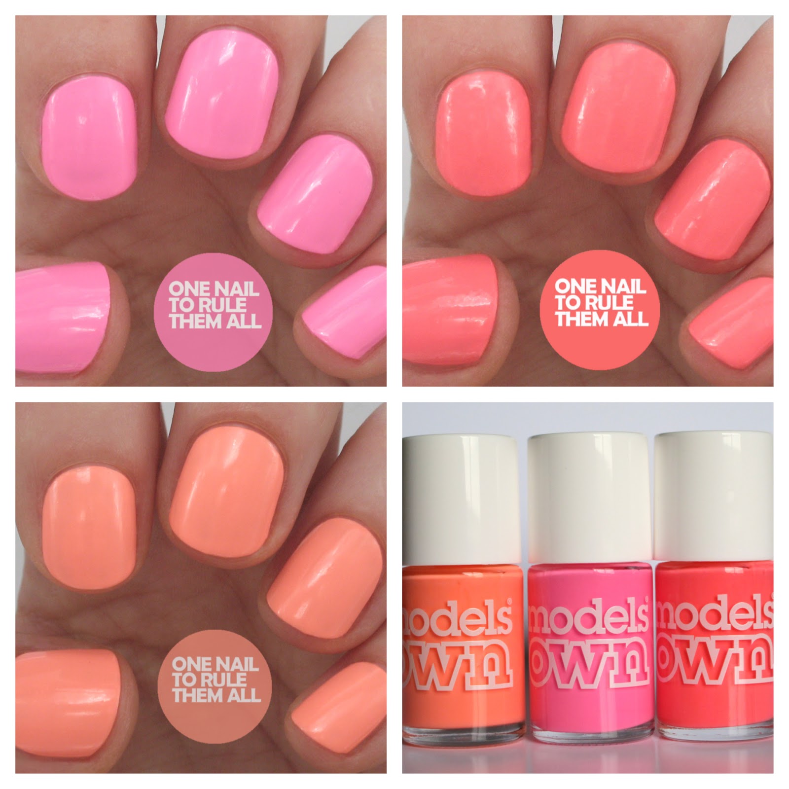 One Nail To Rule Them All Review Week, Day 1 Models Own Polish For