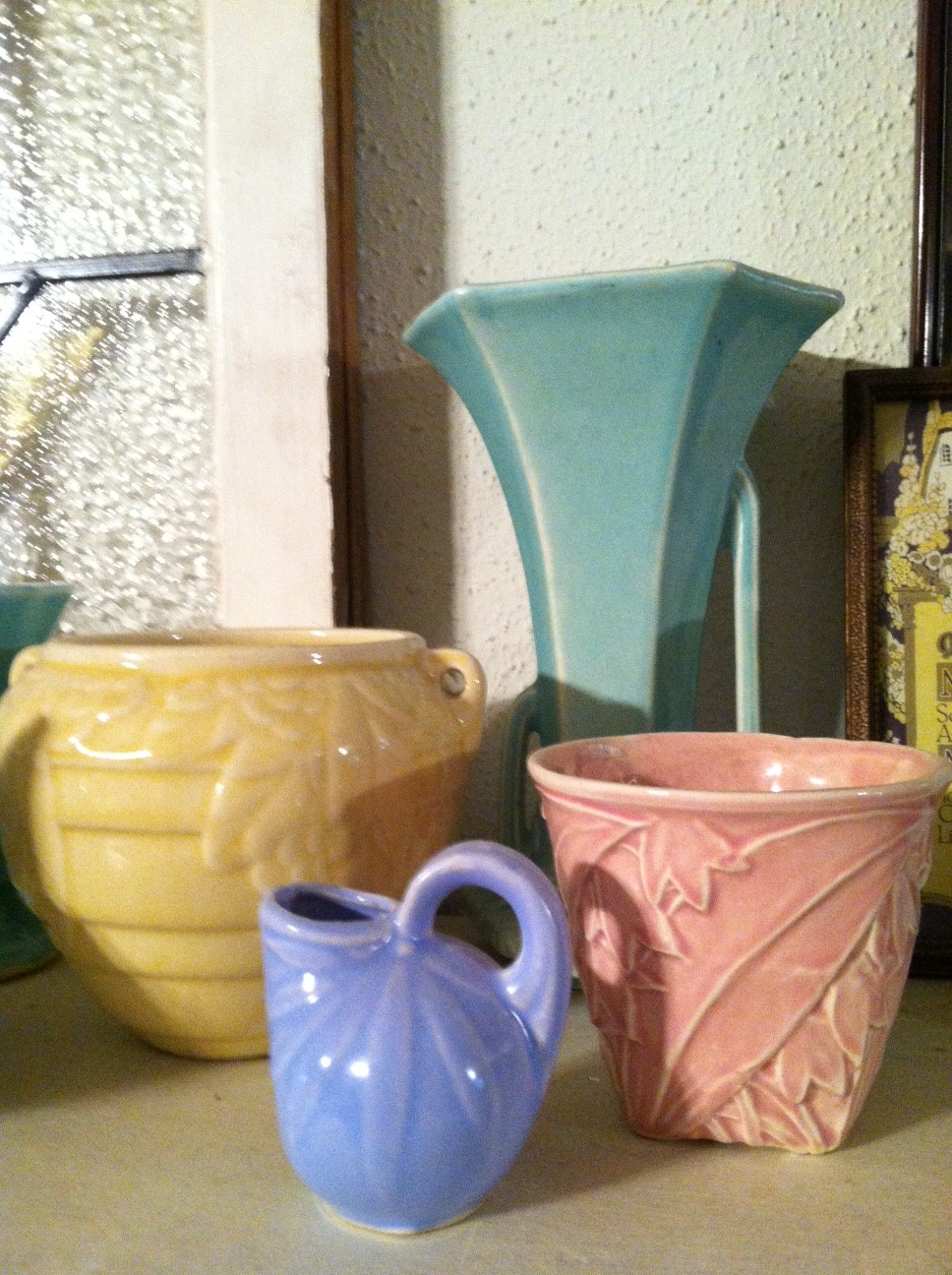 Two Crazy Crafters Twyla on Tuesday Collecting Pottery