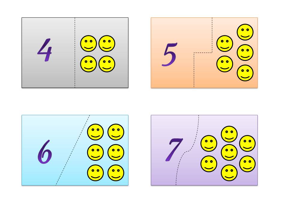 Colorindo por números com uma berinjelaum jogo de quebra-cabeça