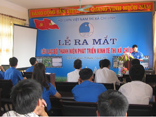 Lễ ra mắt CLB thanh niên phát triển kinh tế thị xã Chí Linh