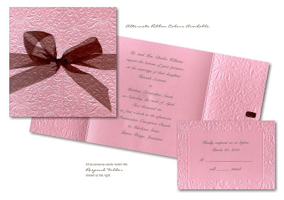 cheap Pink Wedding Invitations