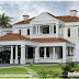 5900 sq-ft Colonial style villa exterior elevation