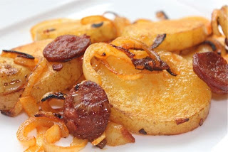 SPICY CHORIZO POTATOES