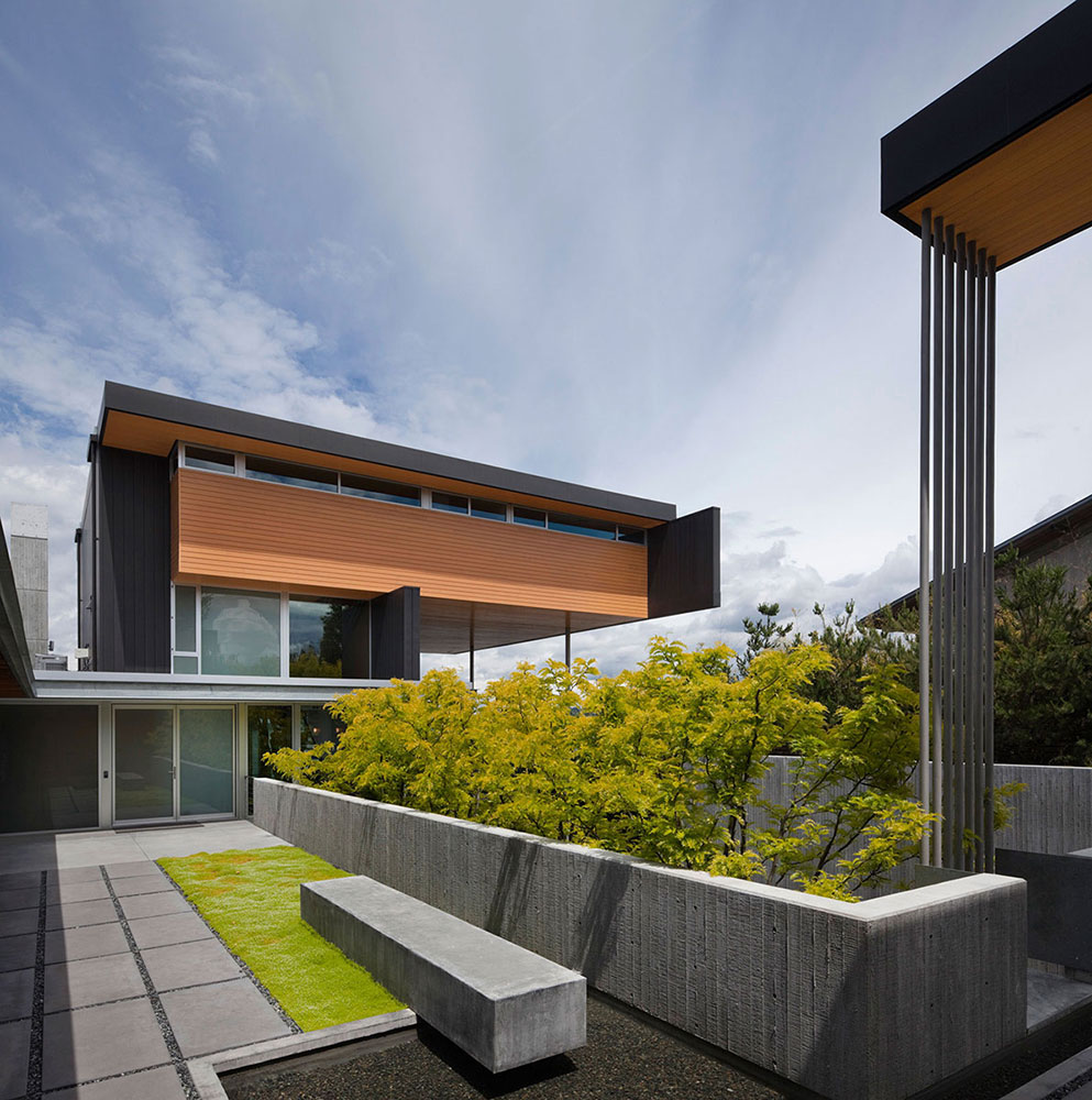 World Of Architecture Modern Unusual Houses Graham Residence By E. Cobb Architects Washington ...