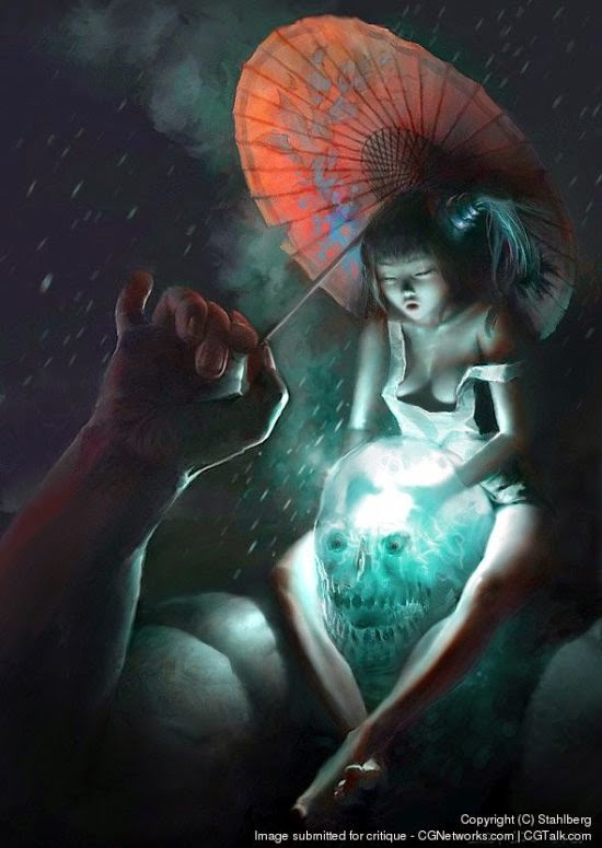 Fantasia e sensualidade nas fantásticas ilustrações de Steven Stahlberg Steven Stahlberg ilustrações digitais fantasia sensuais