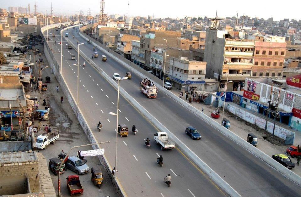 Orangi Town Banaras Orangi Town (bacha khan flyover)