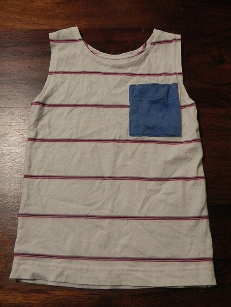 sewing on a budget - by Toni Toni's upcycled singlet