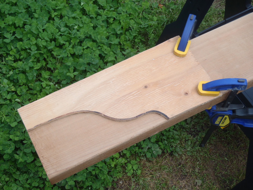 Made by John Using a template to cut shapes with a router