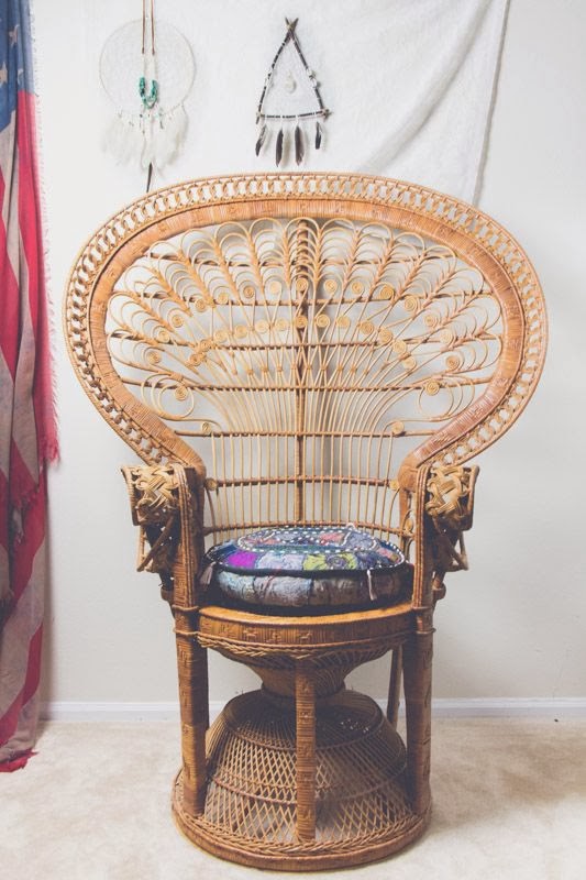Bohemian Pages The Peacock Chair....