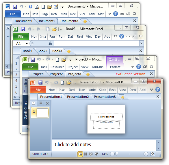 Free Software Office Tabs