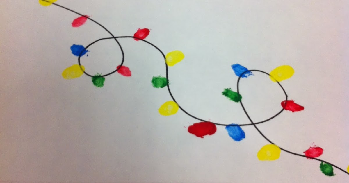 Preschool Storytime Crafts Christmas Lights