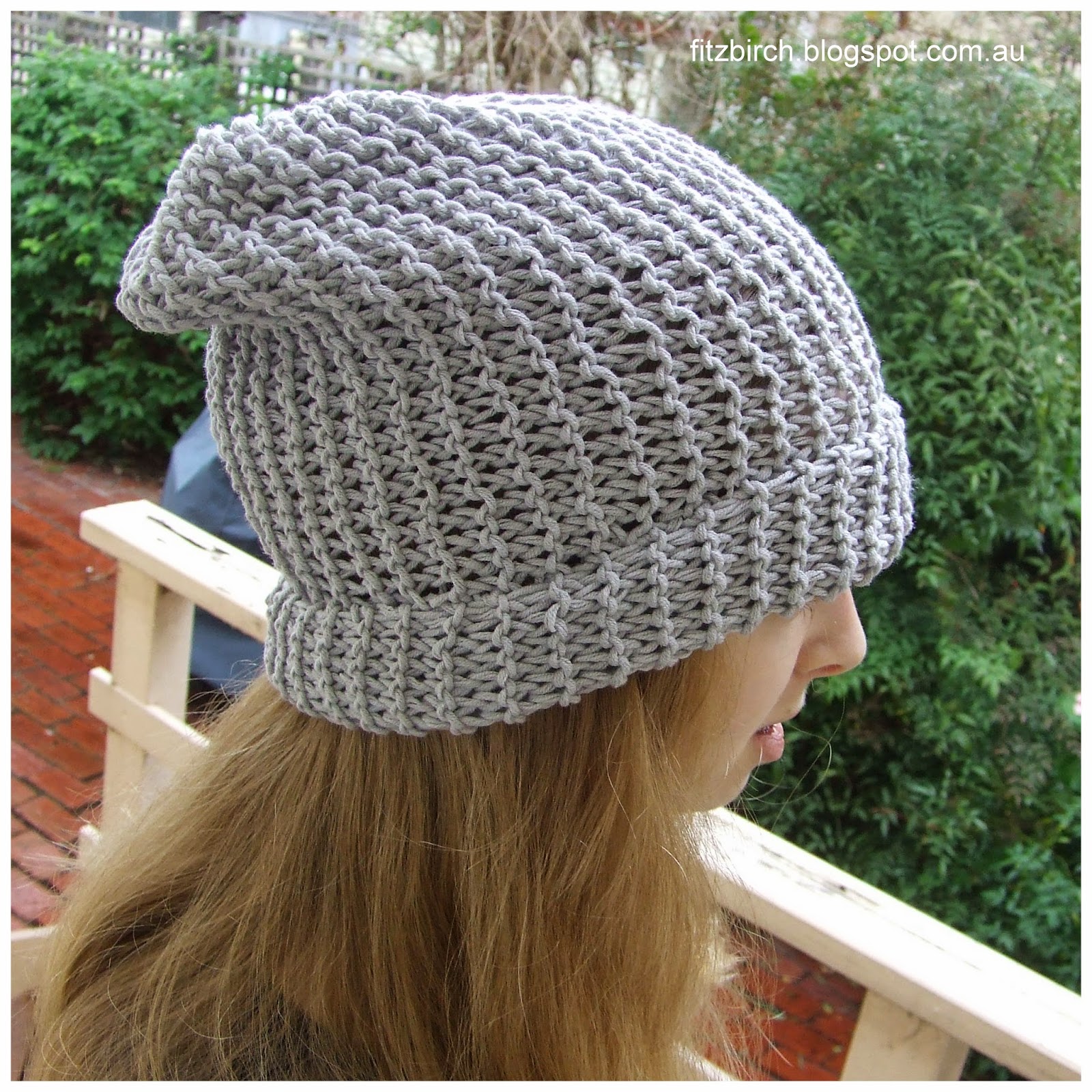 FitzBirch Crafts: 50 Shades of Grey* Beanie