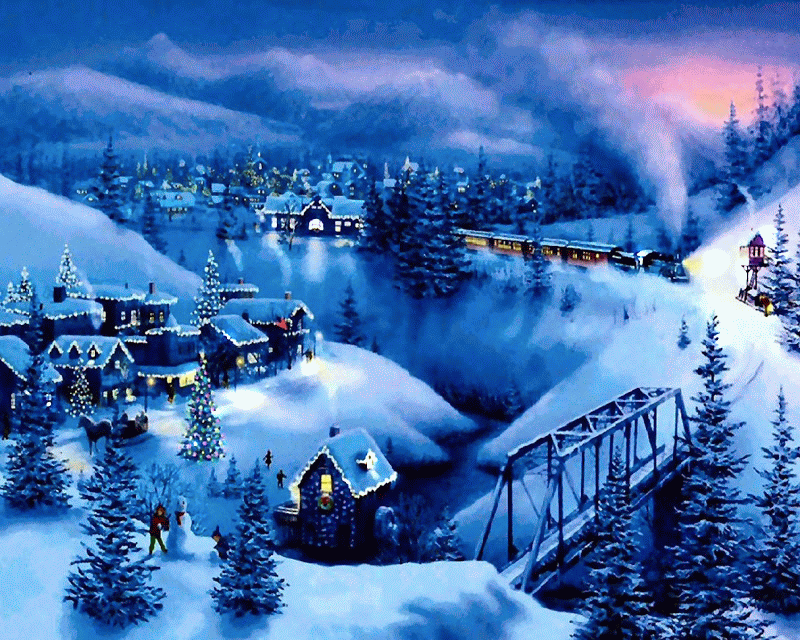 Awesome Animated Merry Christmas Latest Wallpapers ...