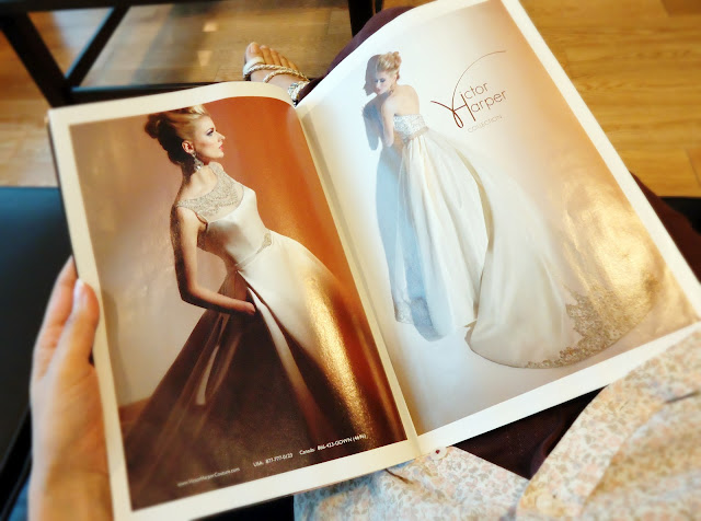Brides Magazine: Victor Harper Wedding Gown Brides Magazine: Victor Harper Wedding Gown