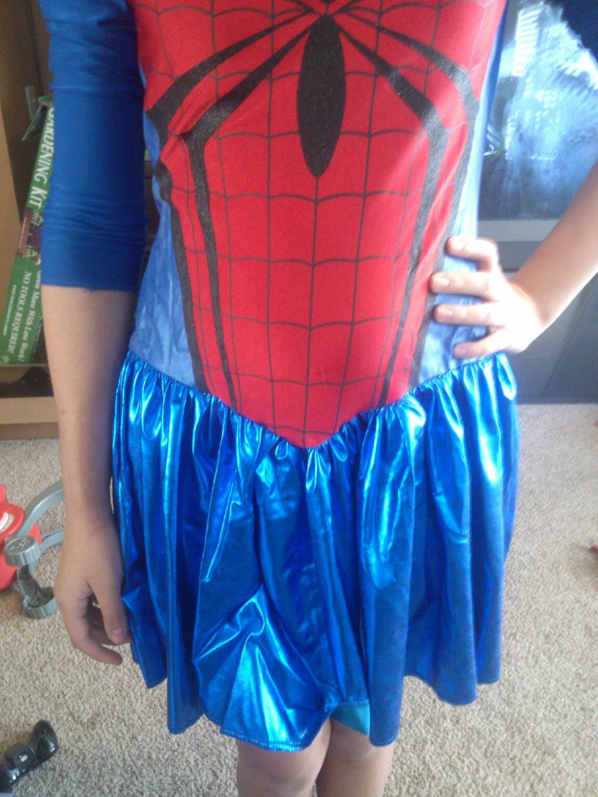 A Lucky Ladybug Wholesale Halloween Costume's Classic SpiderGirl
