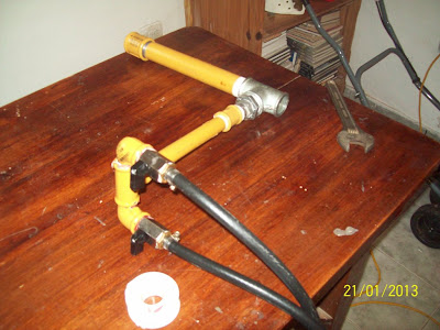 Forja e Historia.: Construcción de quemador a gas para fragua artesanal