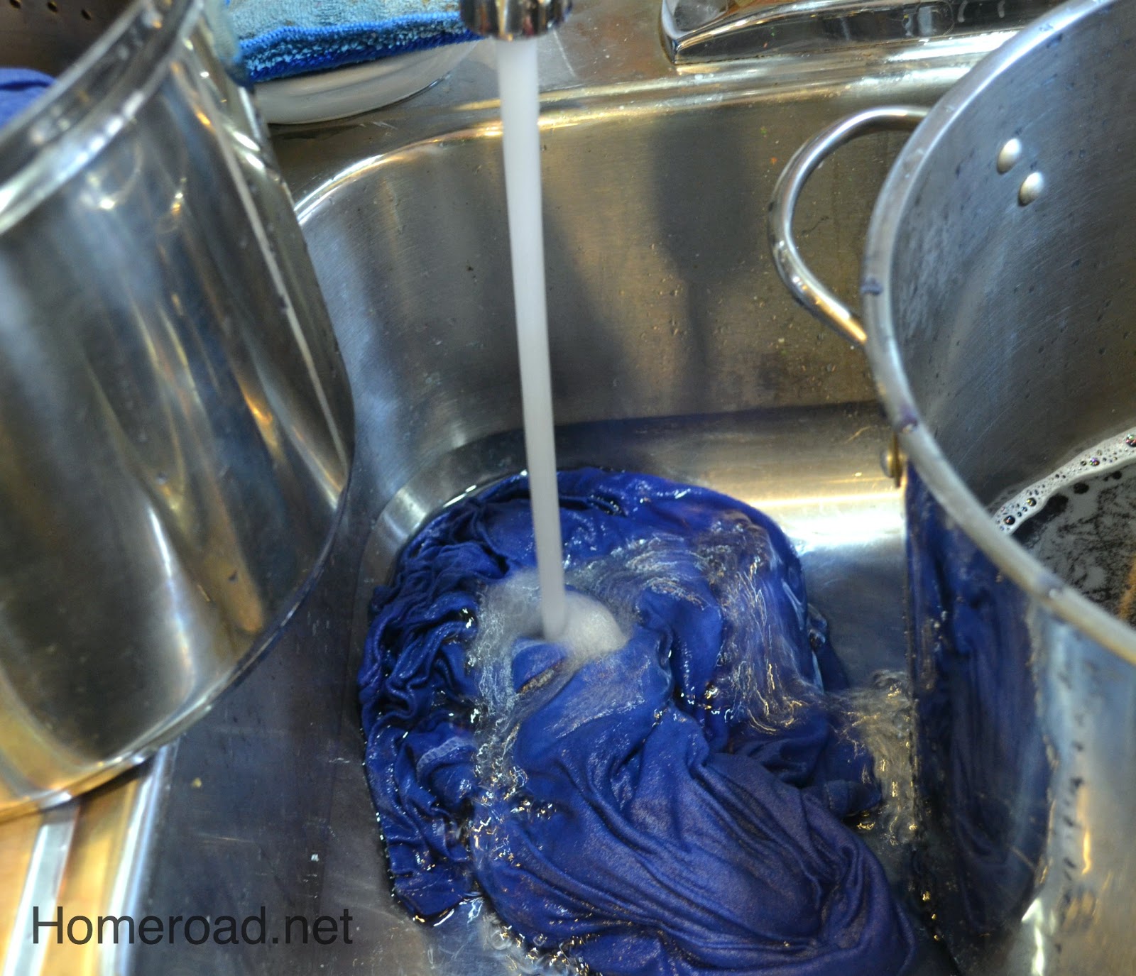 Rit Dye and a Fringe Scarf Homeroad