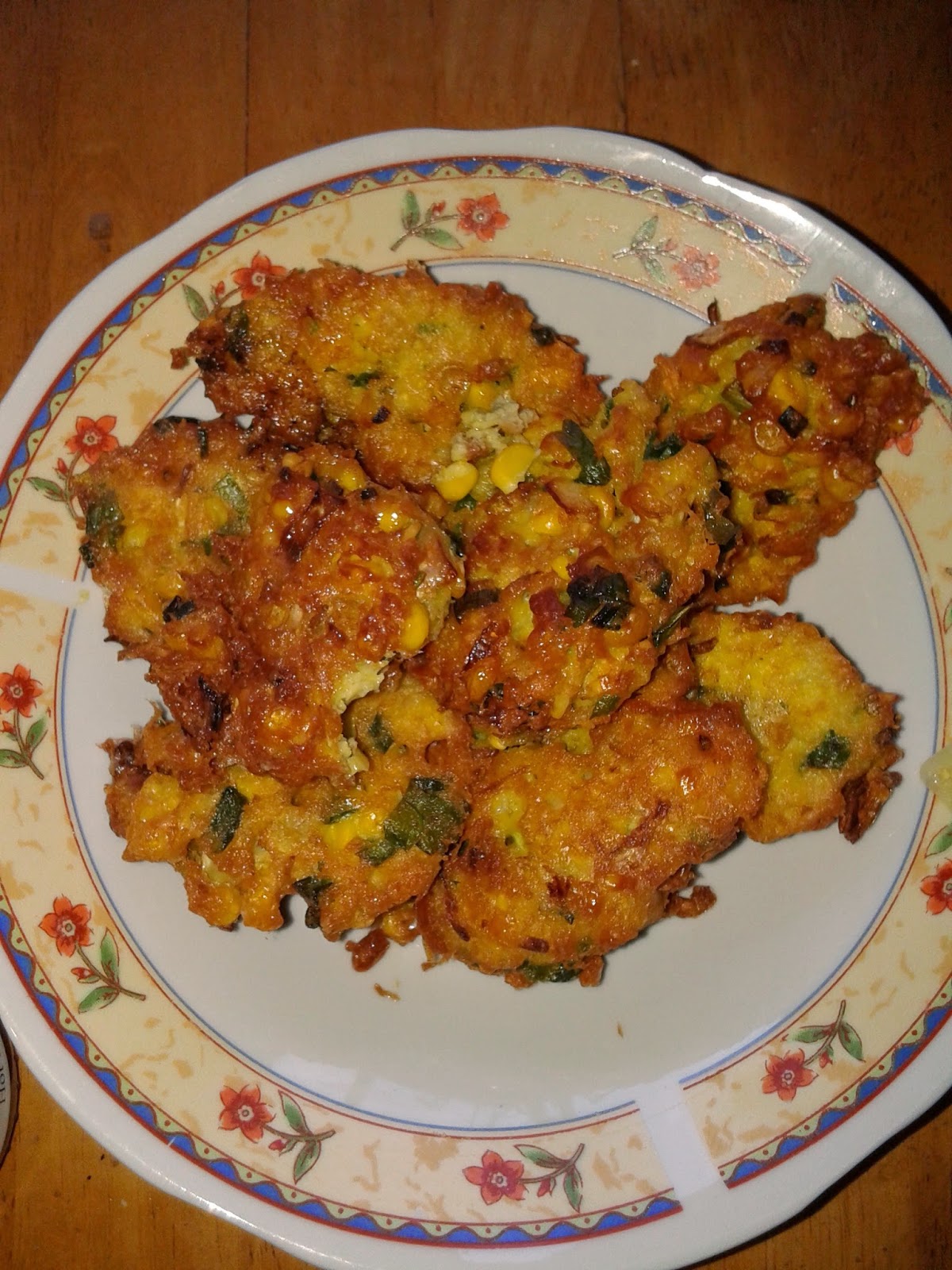 Resepi Bergedil Jagung Kak Nisa