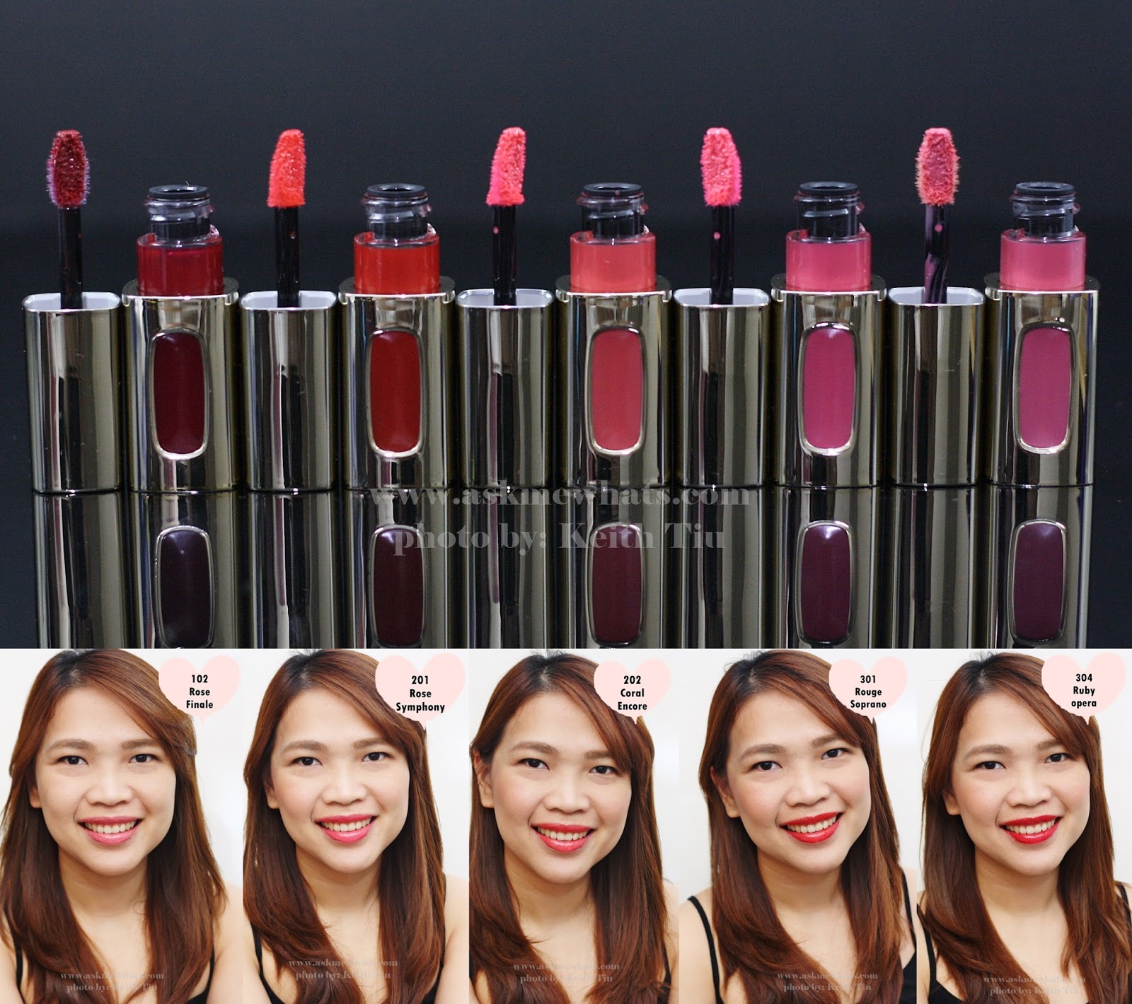 L'Oreal Infallible Mega Gloss Matte Swatches - Really Ree