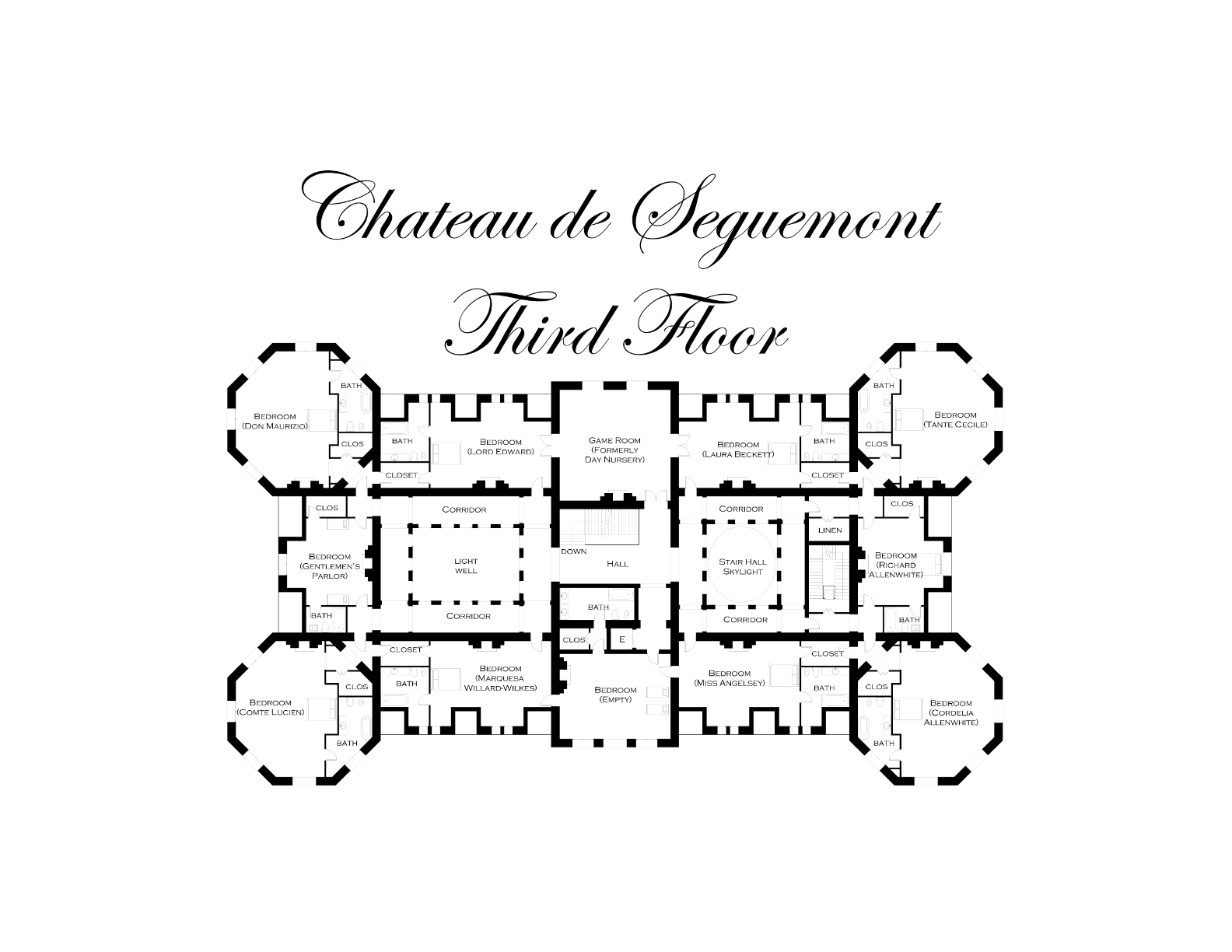 Encadré complémentaire Château Blanc zustazschloss türsicherung encadré château chaine 