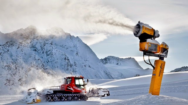 Schneekanonen & Technische Beschneiung in Sölden