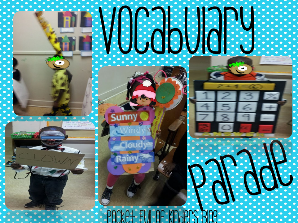 Vocabulary parade | Vocabulary parade, Activities, Vocabulary