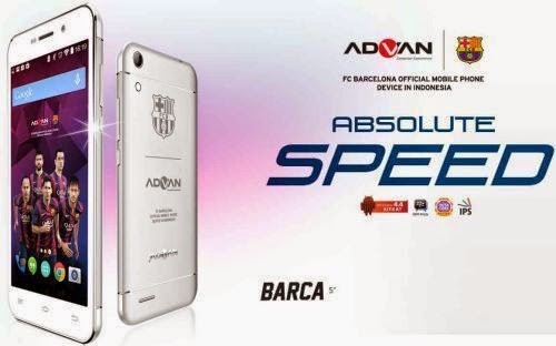 Advan Barca 5 Advan Barca 5, Spesifikasi Android Official Barcelona Harga 1,9 Juta