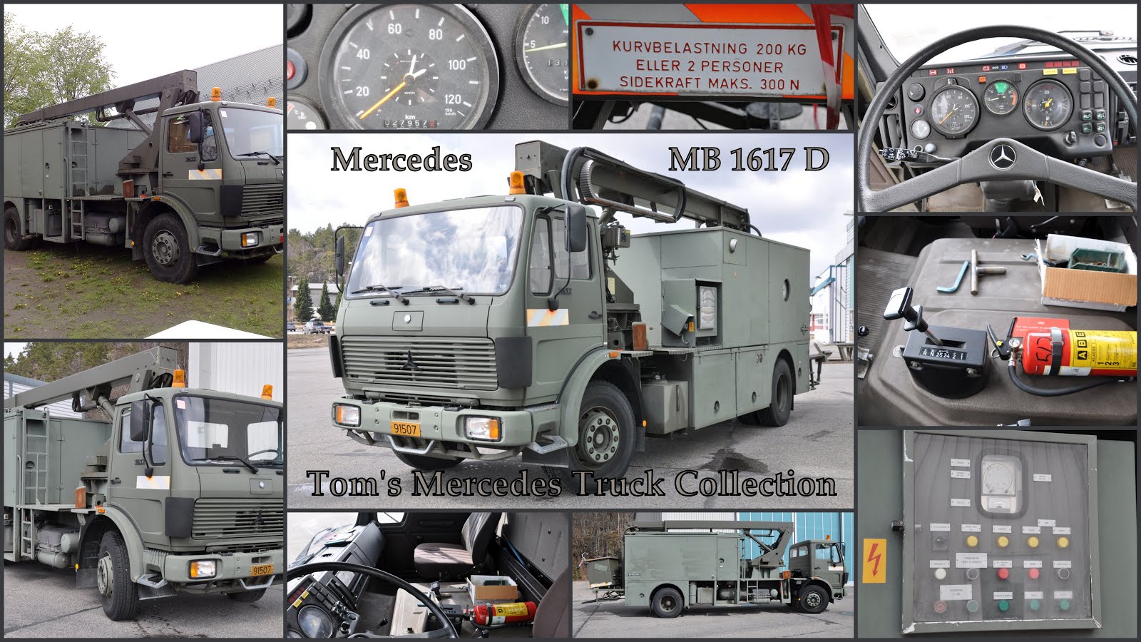 Mercedes MB 1617 D Army