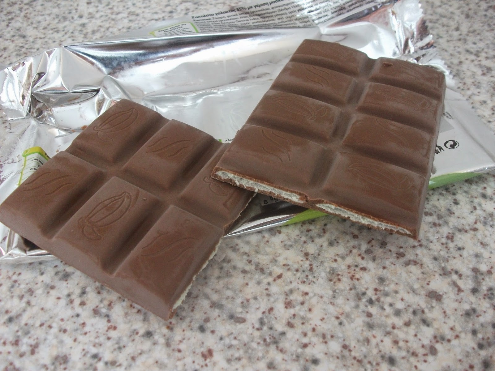 Nestlé Le Chocolat Lime Bar Greek Chocolate Review