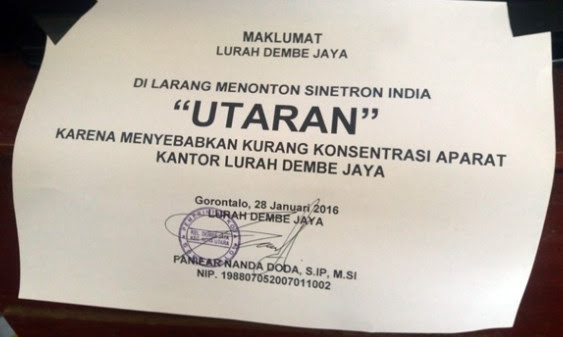 Seorang Lurah Keluarkan Perintah Larangan Nonton Serial Uttaran, Wah Kenapa Nih?