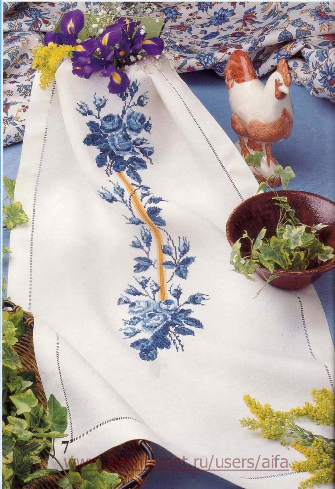 Art Embroidered tablecloths