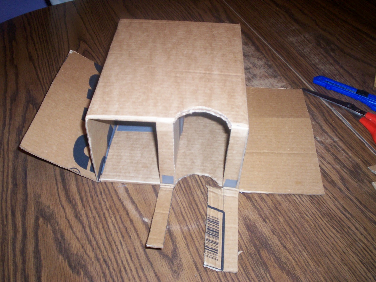 I Create Purty Thangs Cardboard Rotating Can Holder