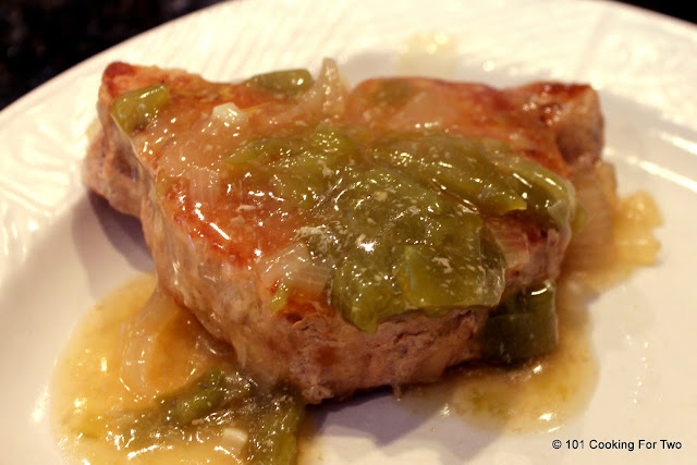 Easy Crock Pot Pork Chops with Gravy from 101 Cooking For Two