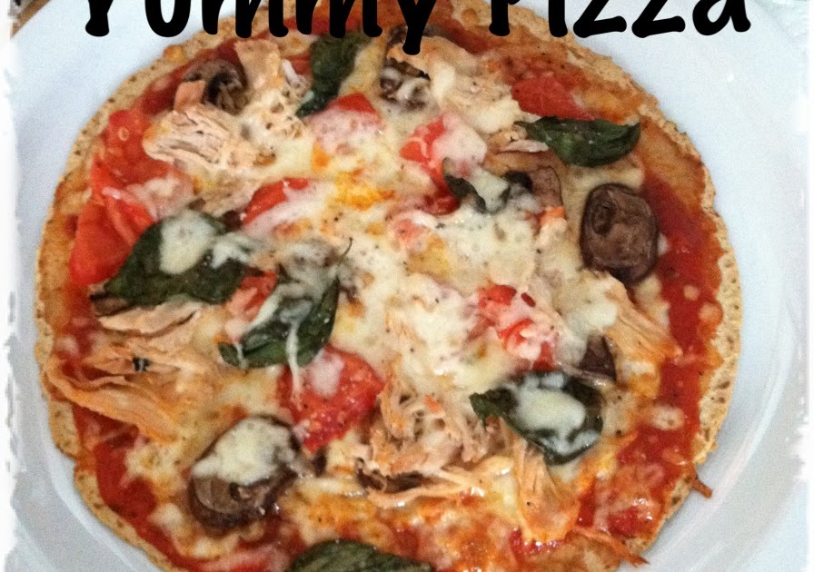 delightful creations Low Calorie Whole Wheat Tortilla Pizza