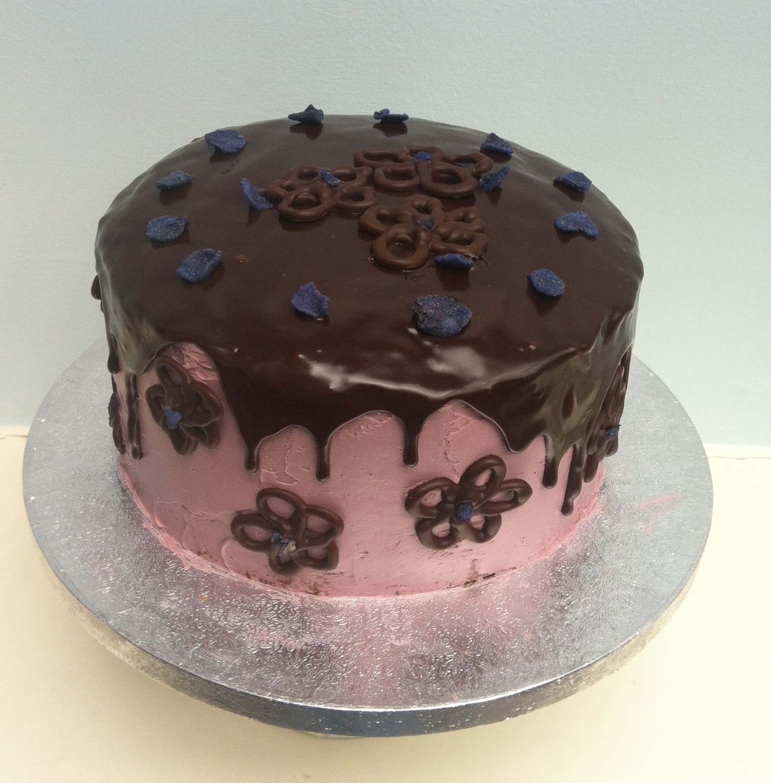 A Spoonful of Sugar Violet Cream Cake