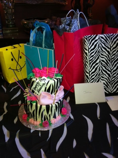 Leah s Sweet Treats: Topsy Turvy Zebra Cake