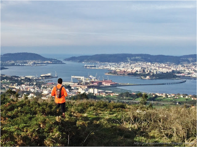 Vista desde Coto do Rei, el punto más alto de la ría Vista desde Coto do Rei, el punto más alto de la ría