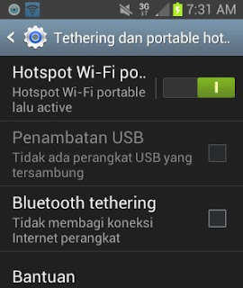 Tethering USB dan WiFi HP Android Sebagai Modem Eror Ini Cara Mengatasinya