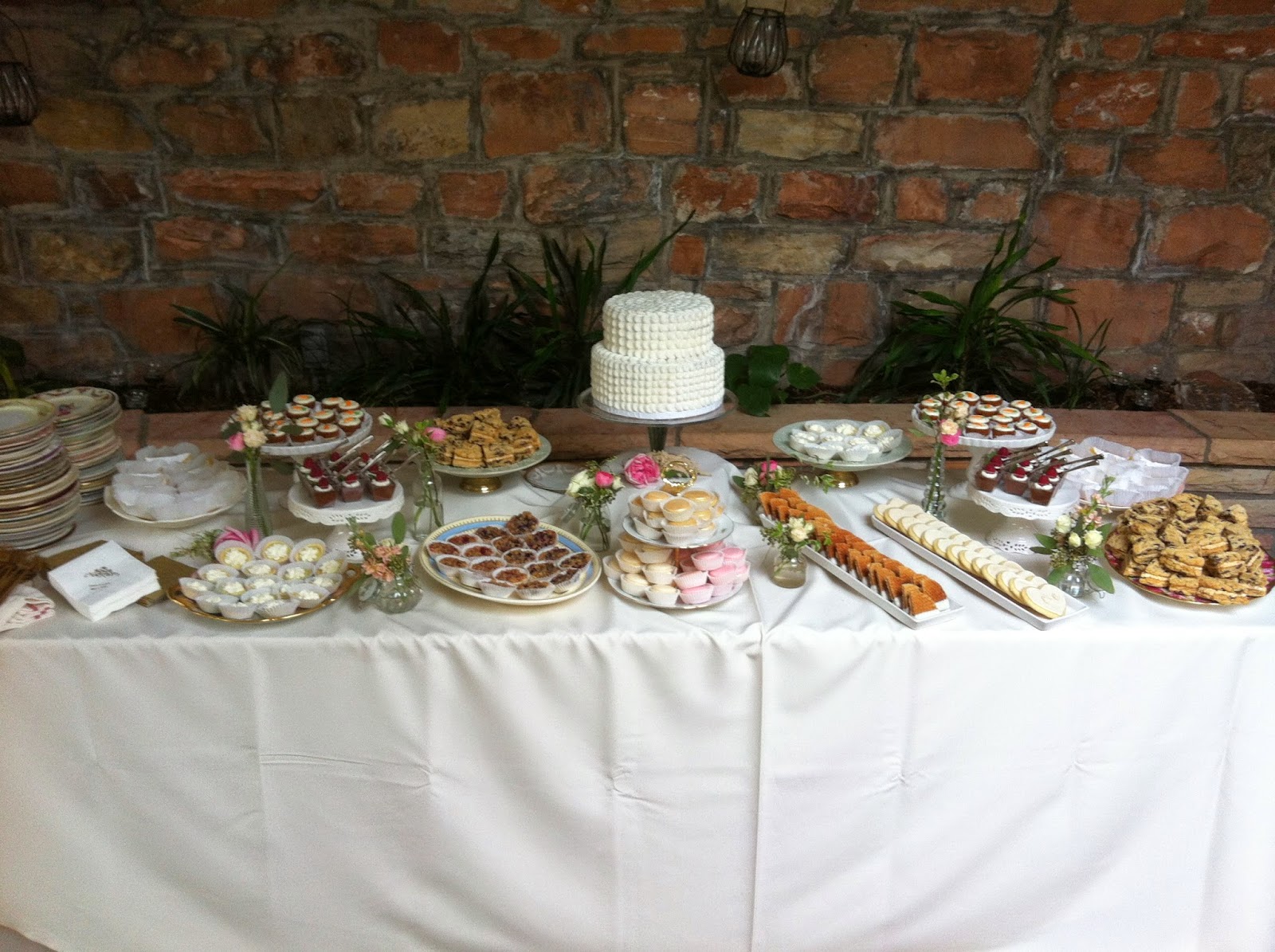 THE MIGHTY BAKER Wedding Dessert Buffet & Petal Wedding Cake