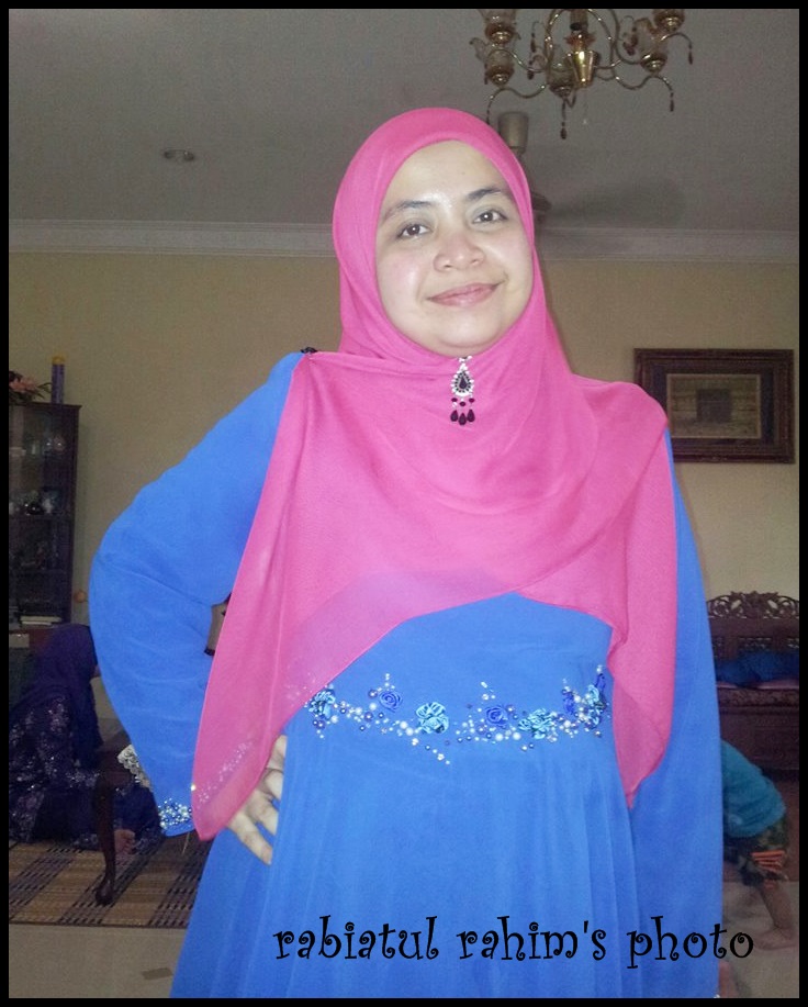 Gambar Atul pada 1 Syawal. ^_^