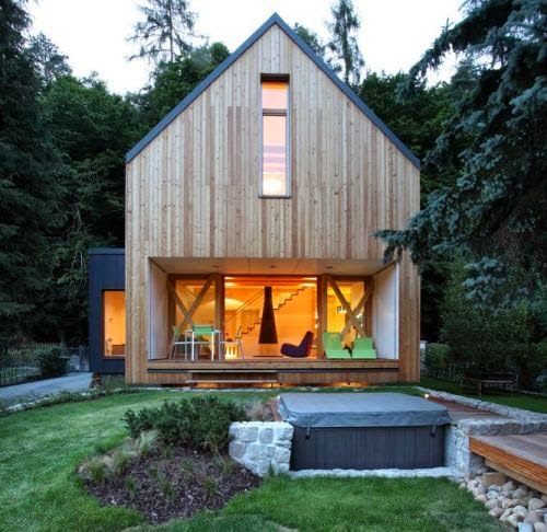 Desain Rumah Kayu Minimalis Terbaik Modern 2016