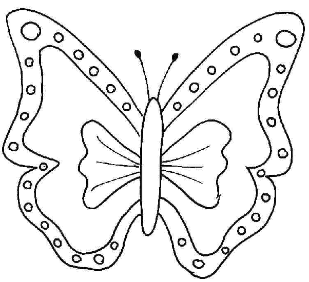 Butterfly Coloring Page Butterfly Coloring Page