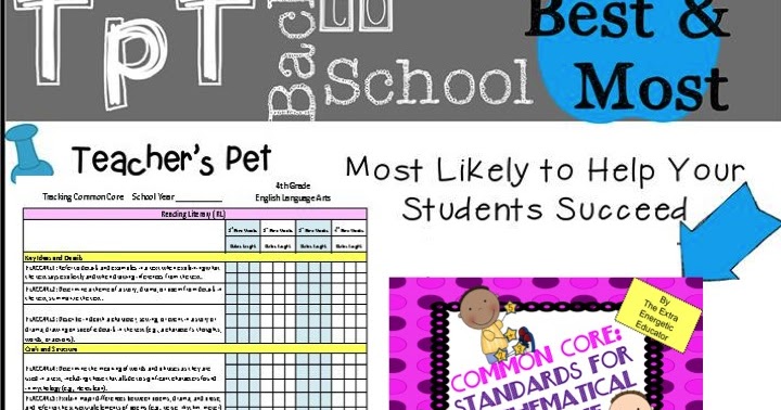 The Extra Energetic Educator: Back To School {Sale} With TpT! The Extra Energetic Educator: Back To School {Sale} With TpT!