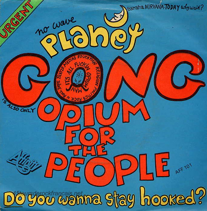 Old School French PunkRock Gong Opium For The People (1978)