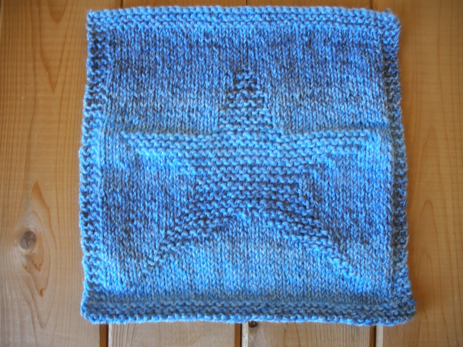 Yarn In, Yarn Out: Free Pattern: Patriotic Star Easy Ten Inch Knit Square (10...